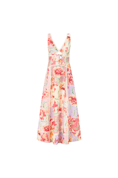 SAMPLE-Evia Dress - Desert Rose