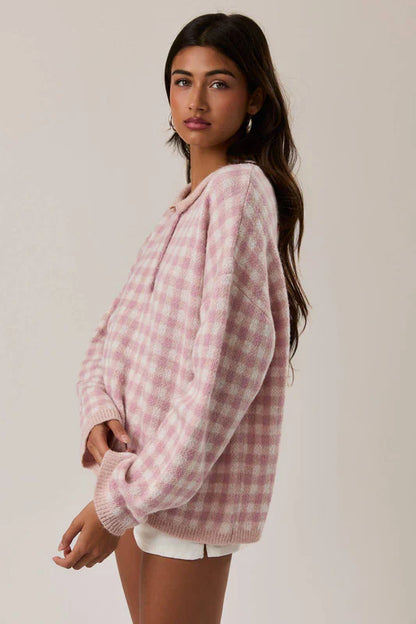 Spring Picnic Knit Sweater