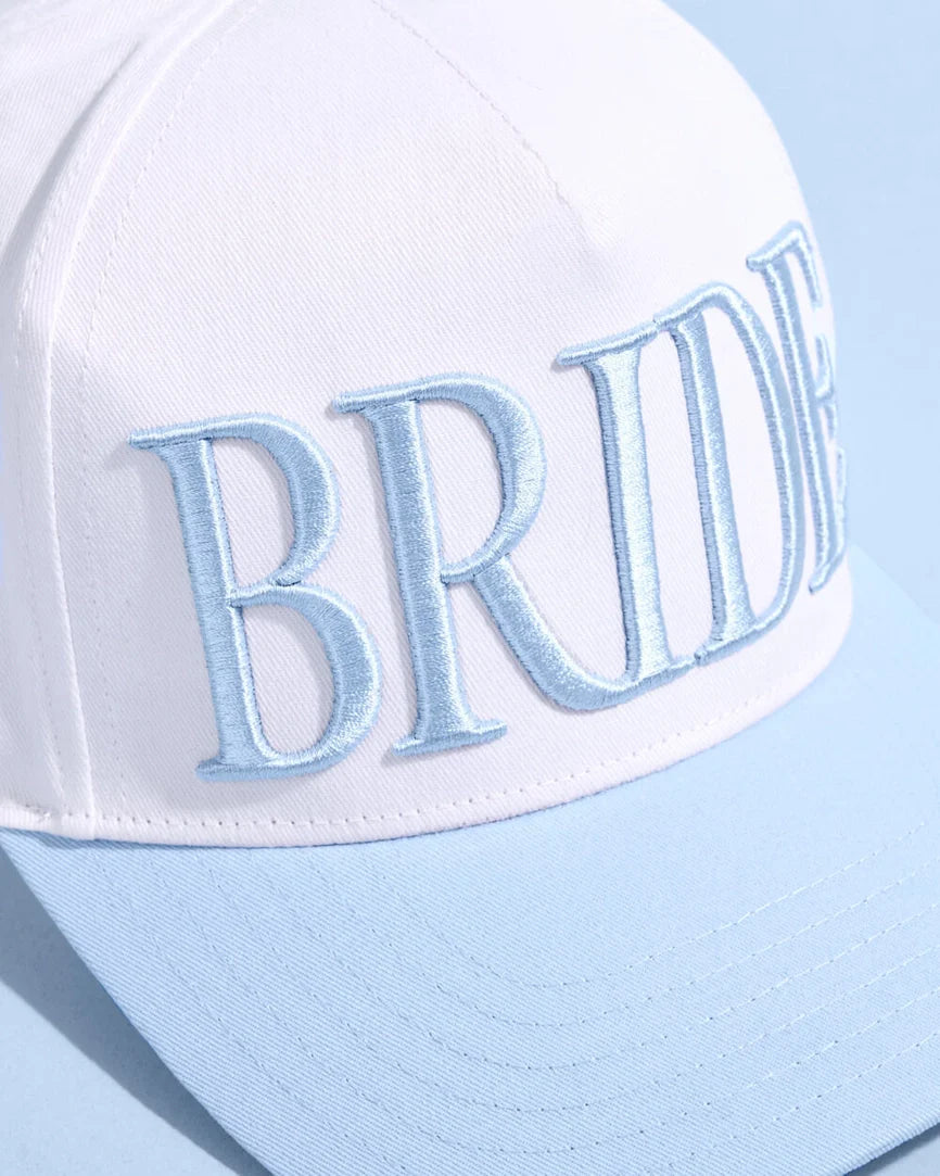 Something Blue Bride Trucker Hat