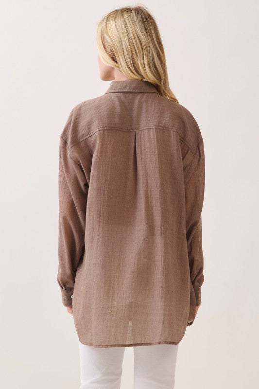 Wren Button Top