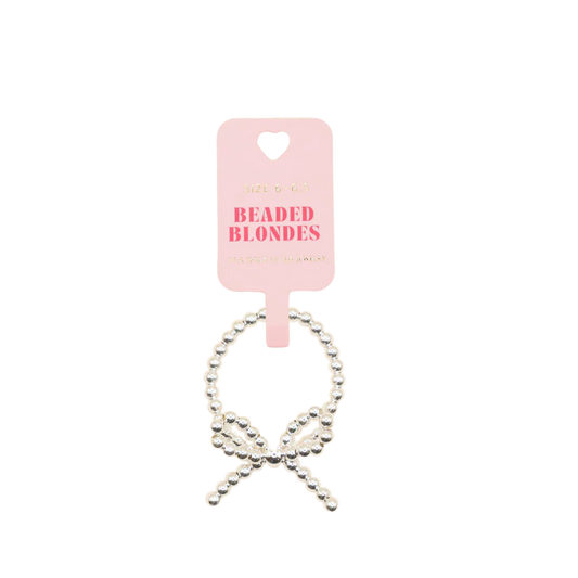 Silver Bow Ring