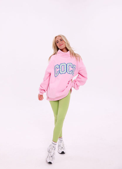 Coco Mockneck - Pink Floral