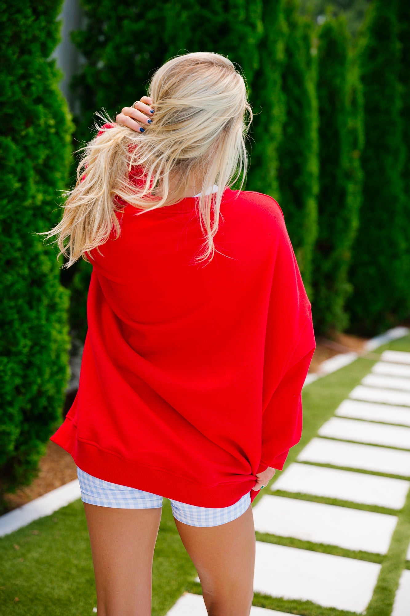 Coco Sweatshirt - Navy Hearts