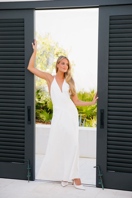 Golden Hour Dress - White