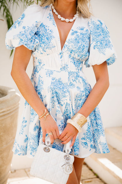 Katie Mini -Blue Floral
