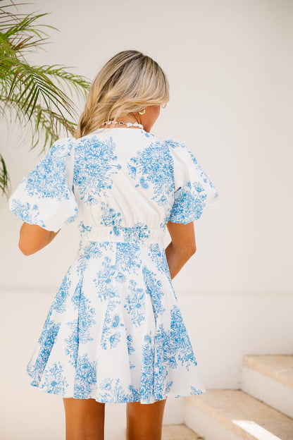 Katie Mini -Blue Floral