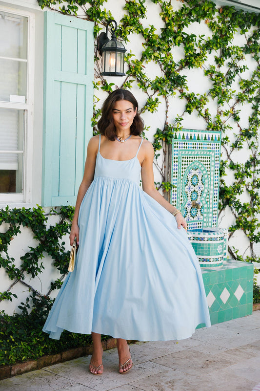 Madison Maxi - Sky Blue