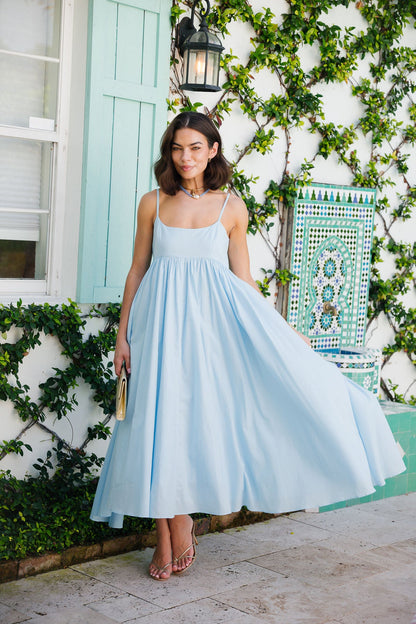 Madison Maxi - Sky Blue