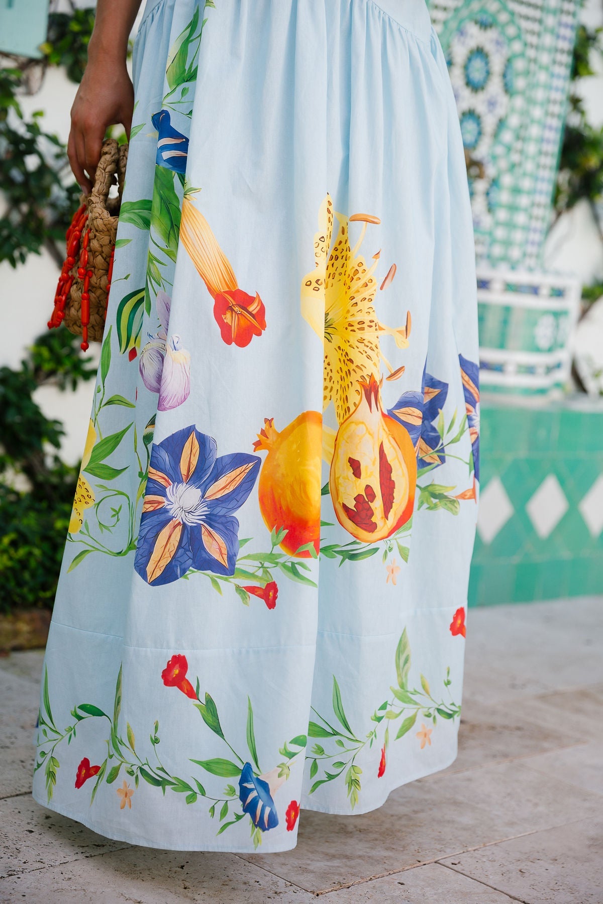 Annette Maxi - Blue
