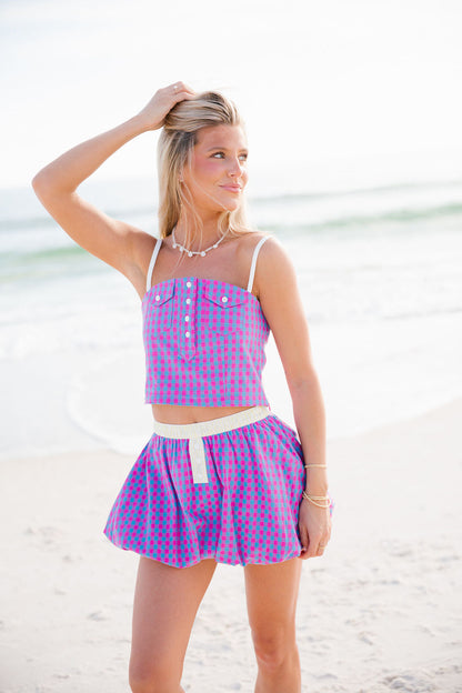 Ginger Bubble Skirt - Taffy