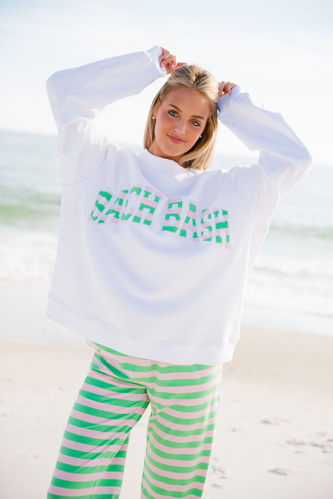 Bach Bash Sweatshirt - White