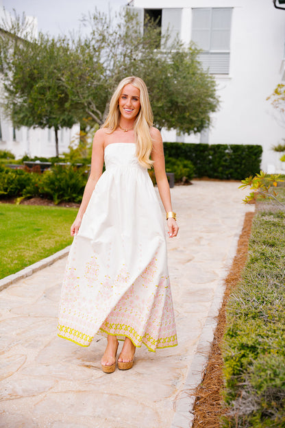 Harris Dress - White