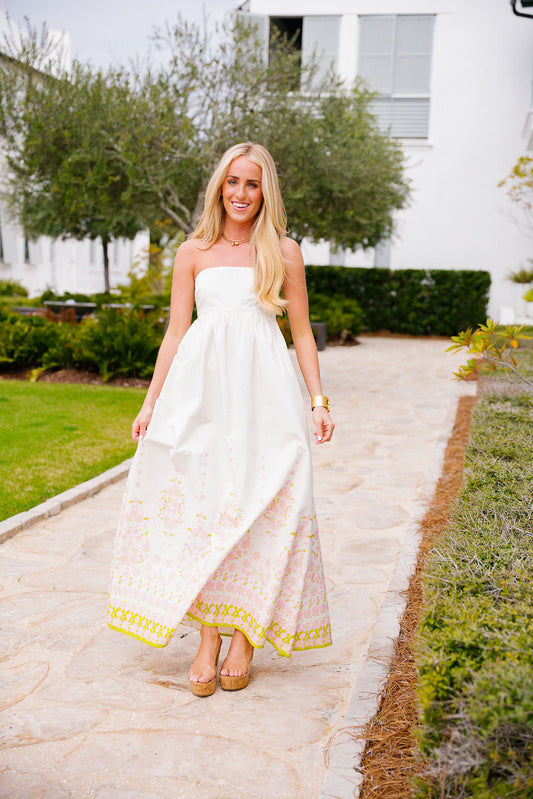 Harris Dress - White