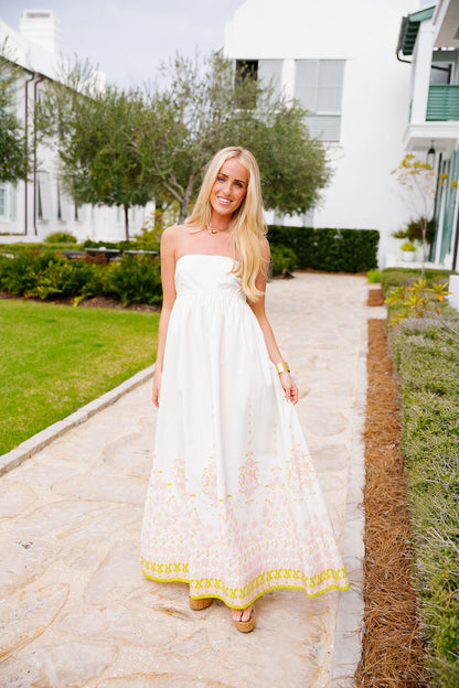 Harris Dress - White