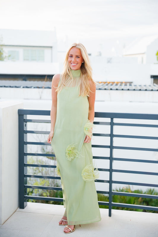 Blake Gown - Olive