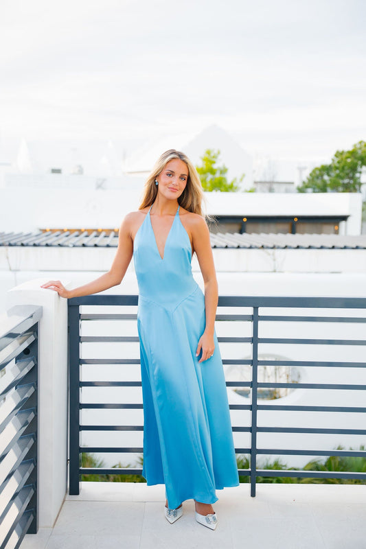 Golden Hour Dress - Blue