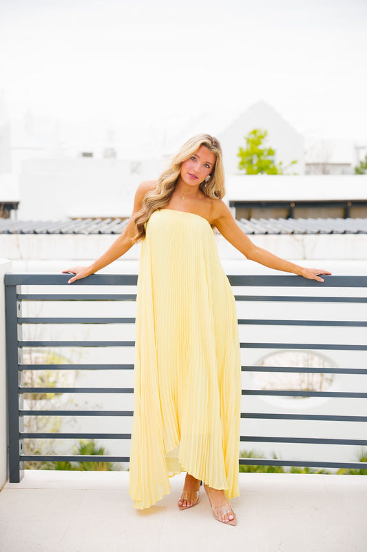 Camdyn Dress - Yellow