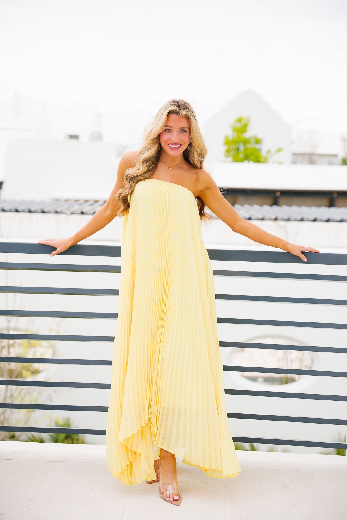 Camdyn Dress - Yellow