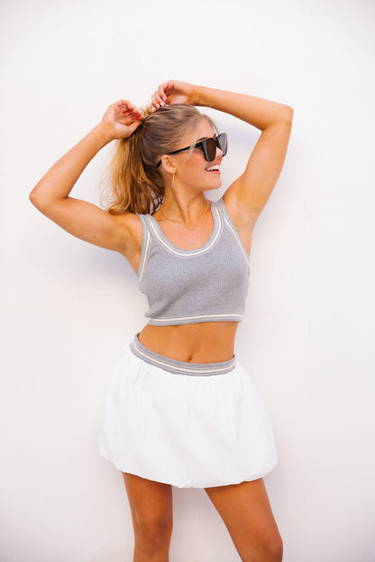 Callie Top - Gray