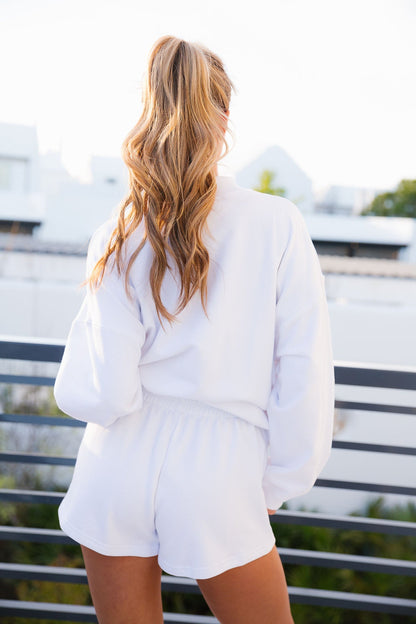 Bride Sweatshirt - Blue Gingham