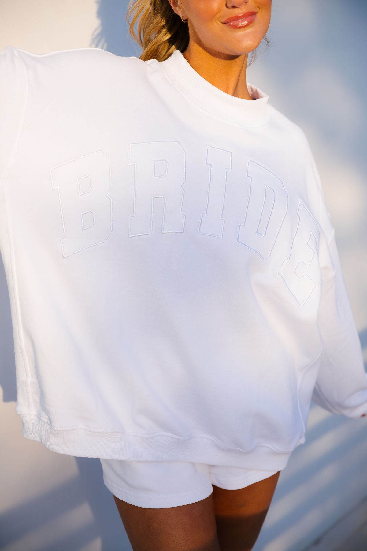 Bride Sweatshirt - White