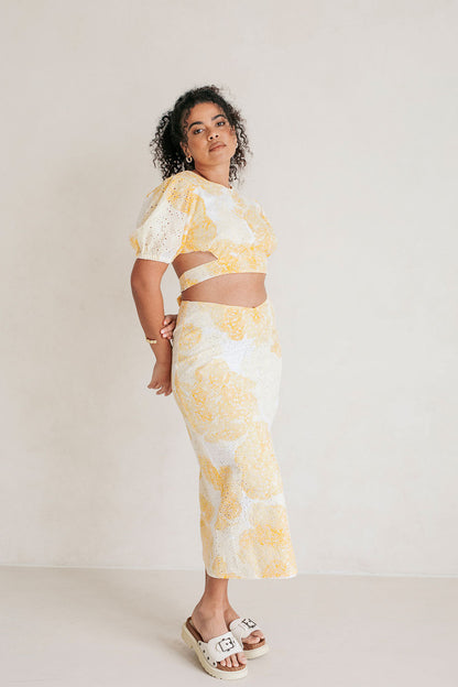Avani Midi Skirt - Solstice - ADD STOCK VIA THE SAMPLES PAGE FOR THIS PRODUCT