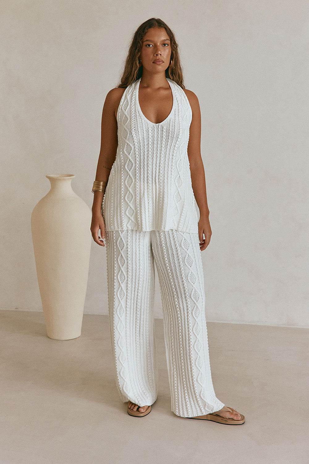 Azari Pants - Cream