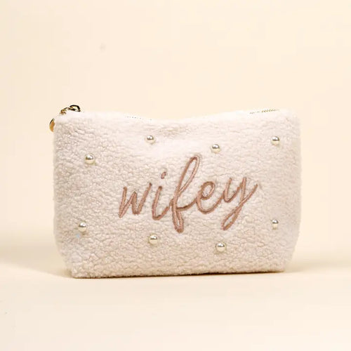 Wifey Teddy Pouch
