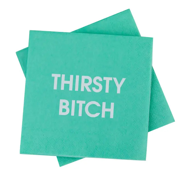 Thirsty Bitch Cocktail Napkins