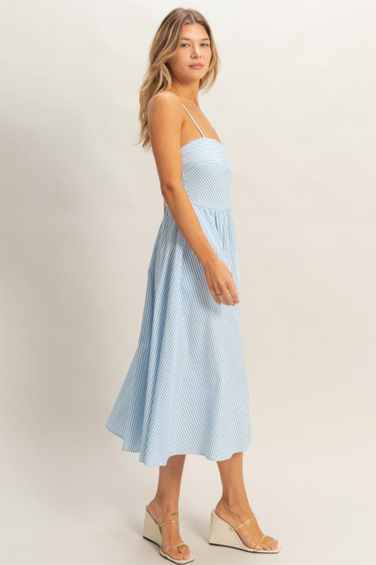 Seaside Stroll Midi Dress
