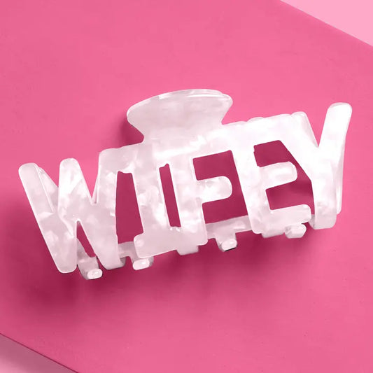 Wifey Claw Hair Clip