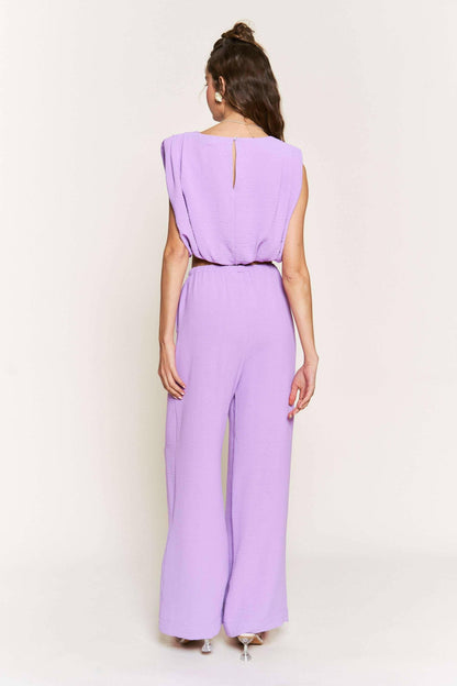Lilac Lounge Wide Leg Pants