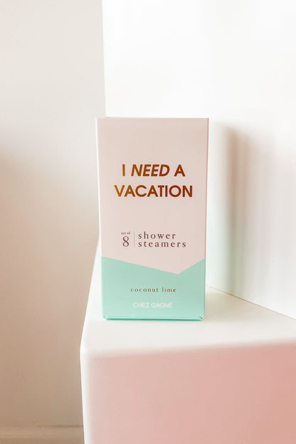 Vacation Shower Steamers