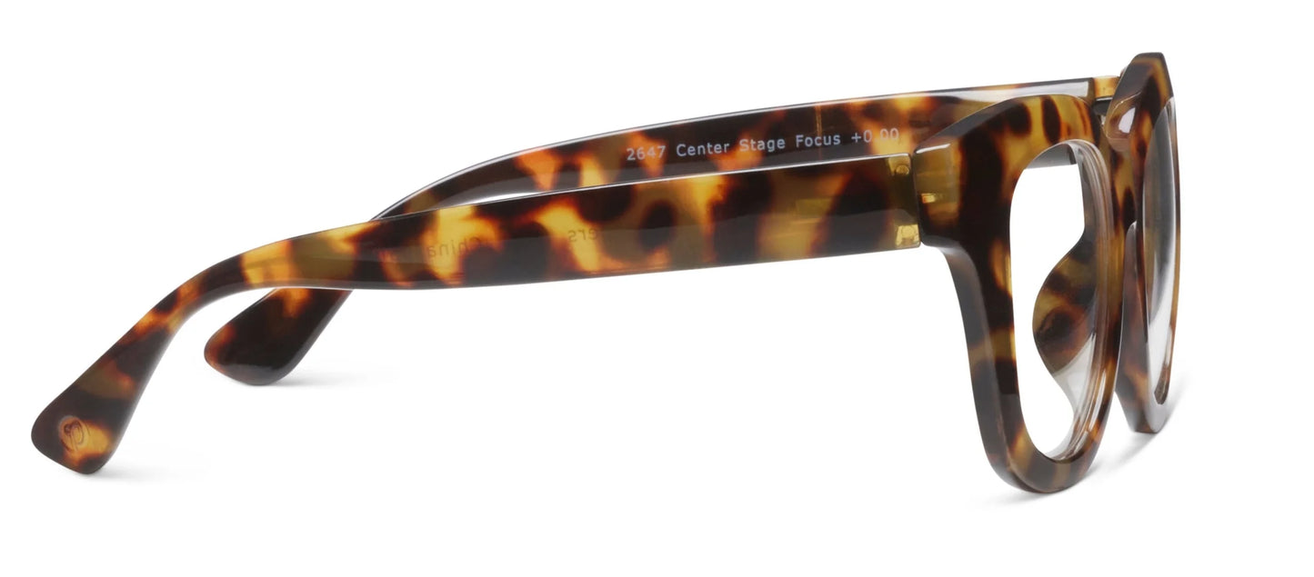 Tortoise Center Stage Glasses +1.00