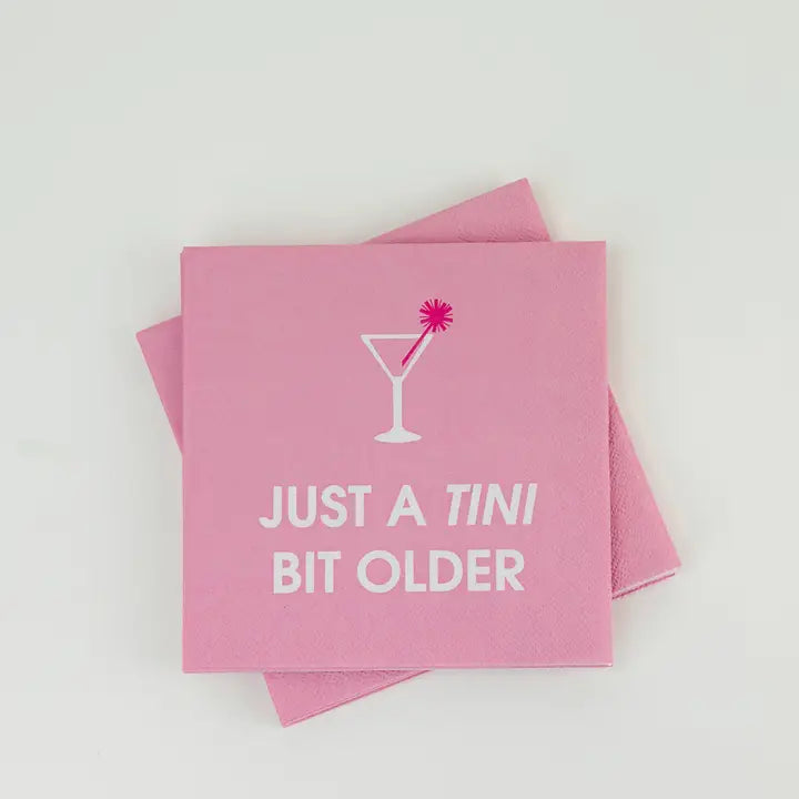 Tini Bit Older Cocktail Napkins