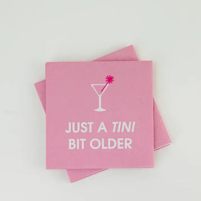 Tini Bit Older Cocktail Napkins