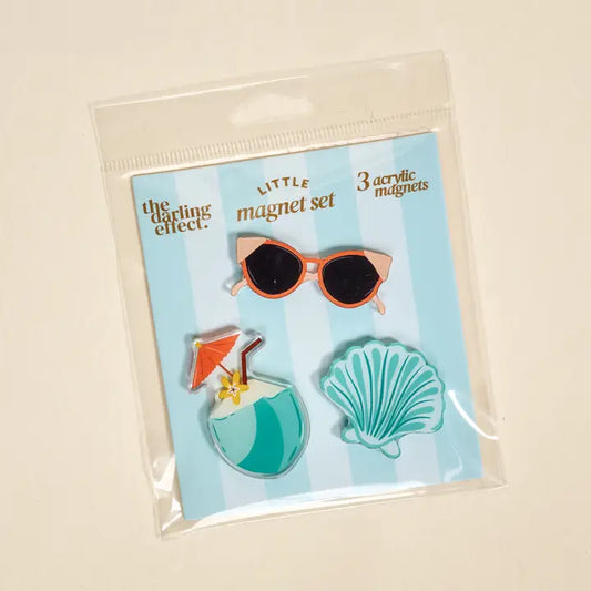 Vacation Vibes Little Magnet Set