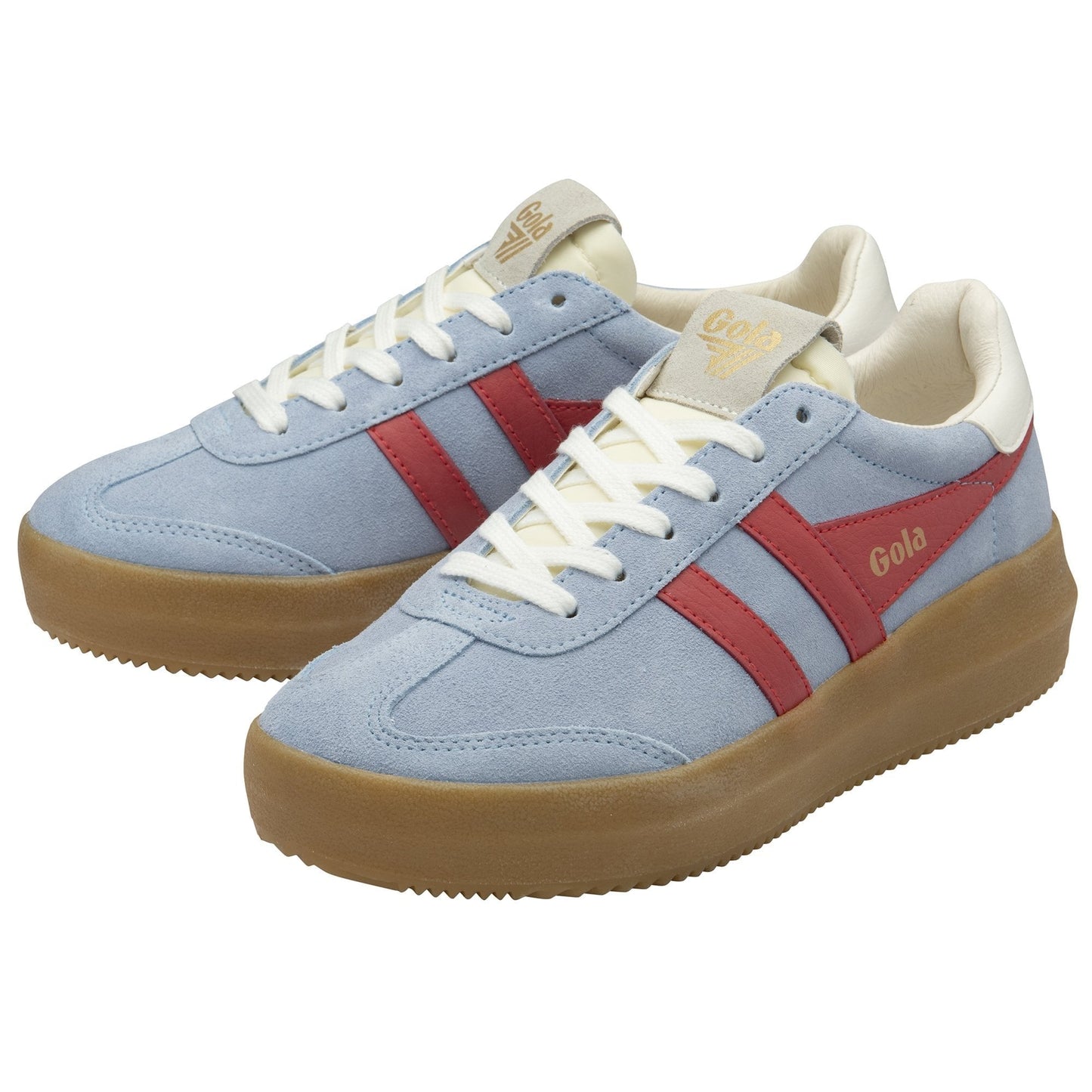 Gola Athena Sneakers - Air/Coral/Off White/Gum
