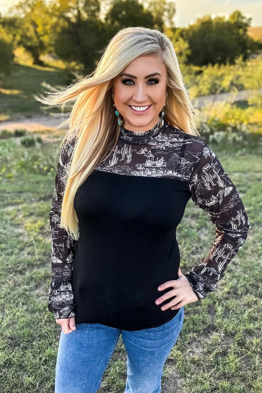 Homestead Toile Top