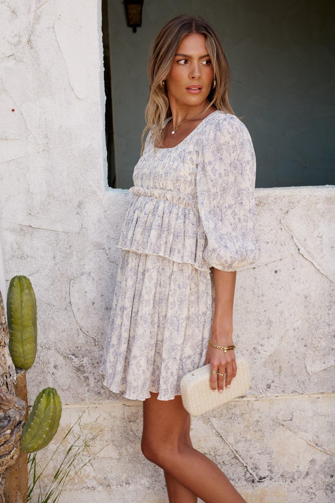 Hana Floral Mini Dress - FINAL SALE