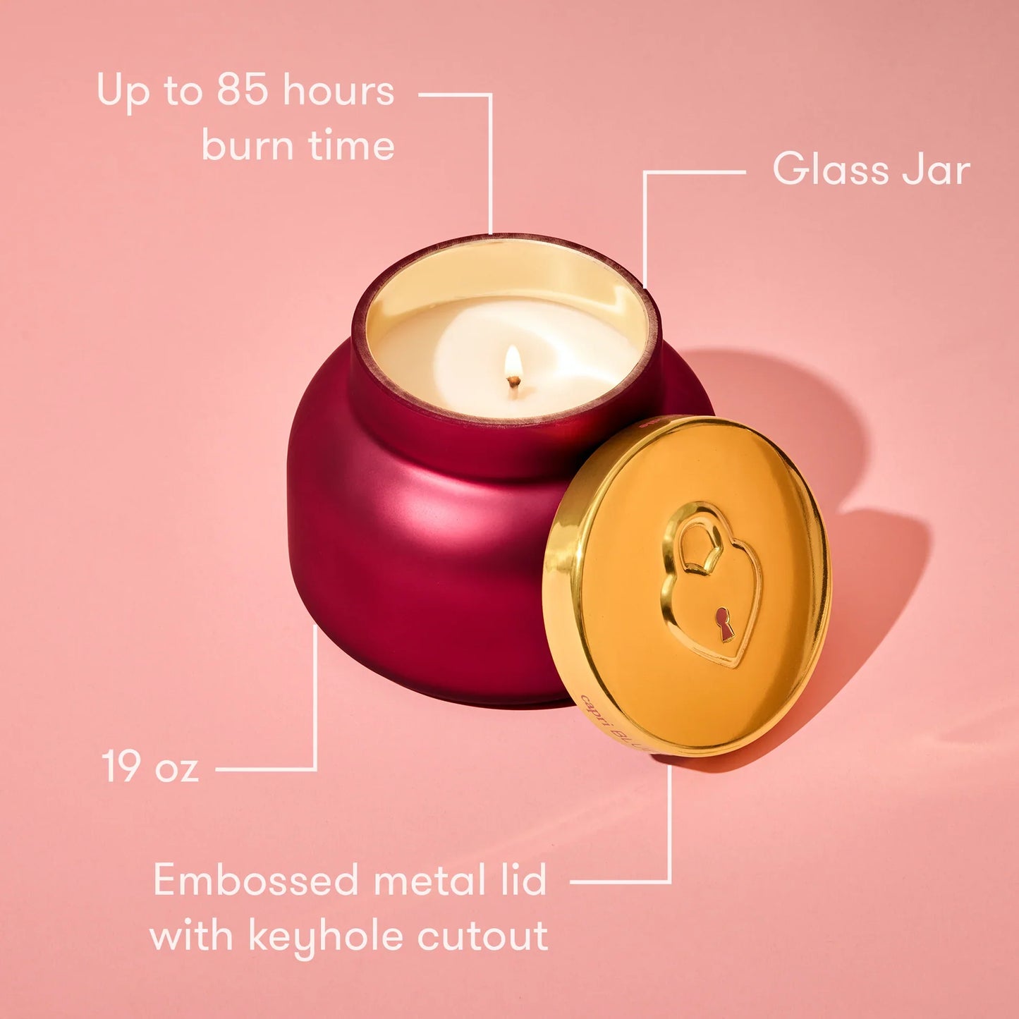 Volcano Love Lock Signature Candle
