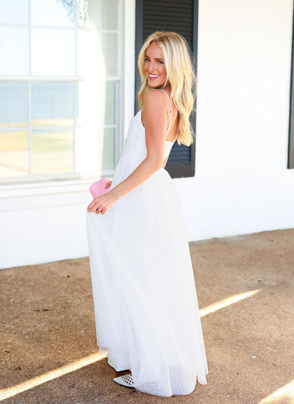 Dearly Loved Dress - White