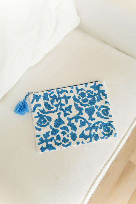 Becky Pouch - Light Blue