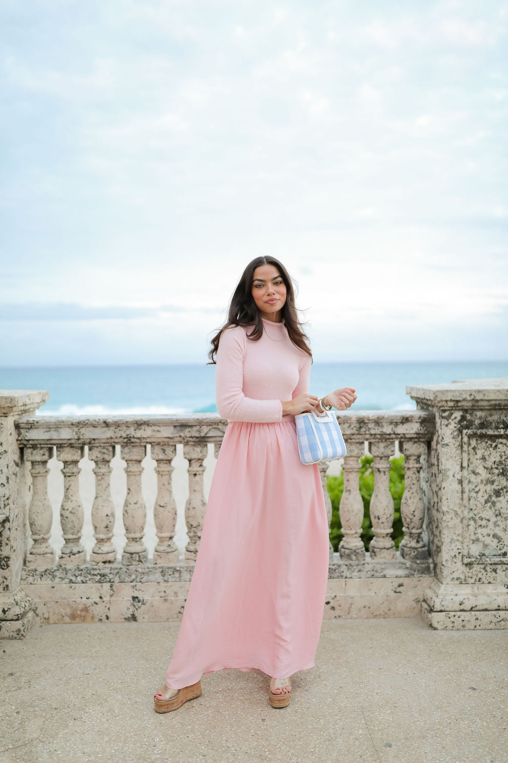 Helena Maxi Dress - Pink
