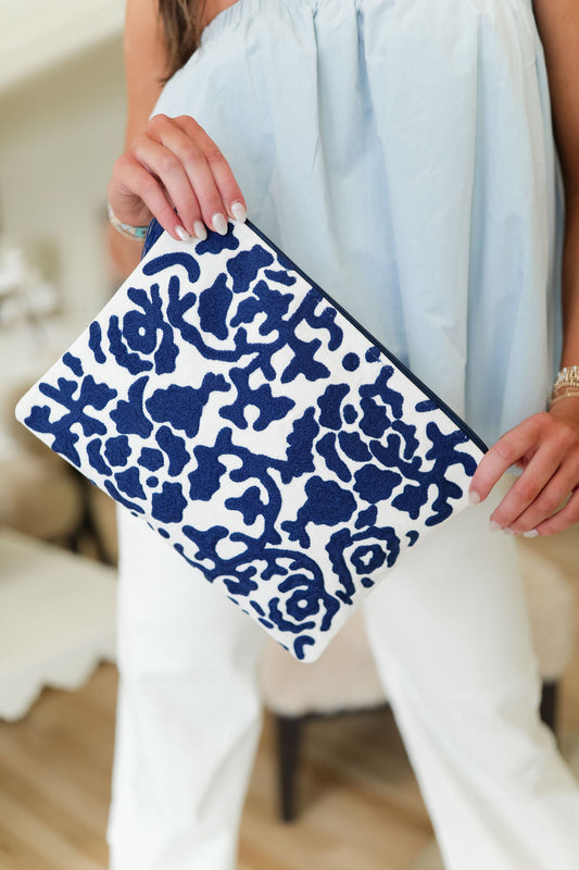 Becky Pouch - Navy