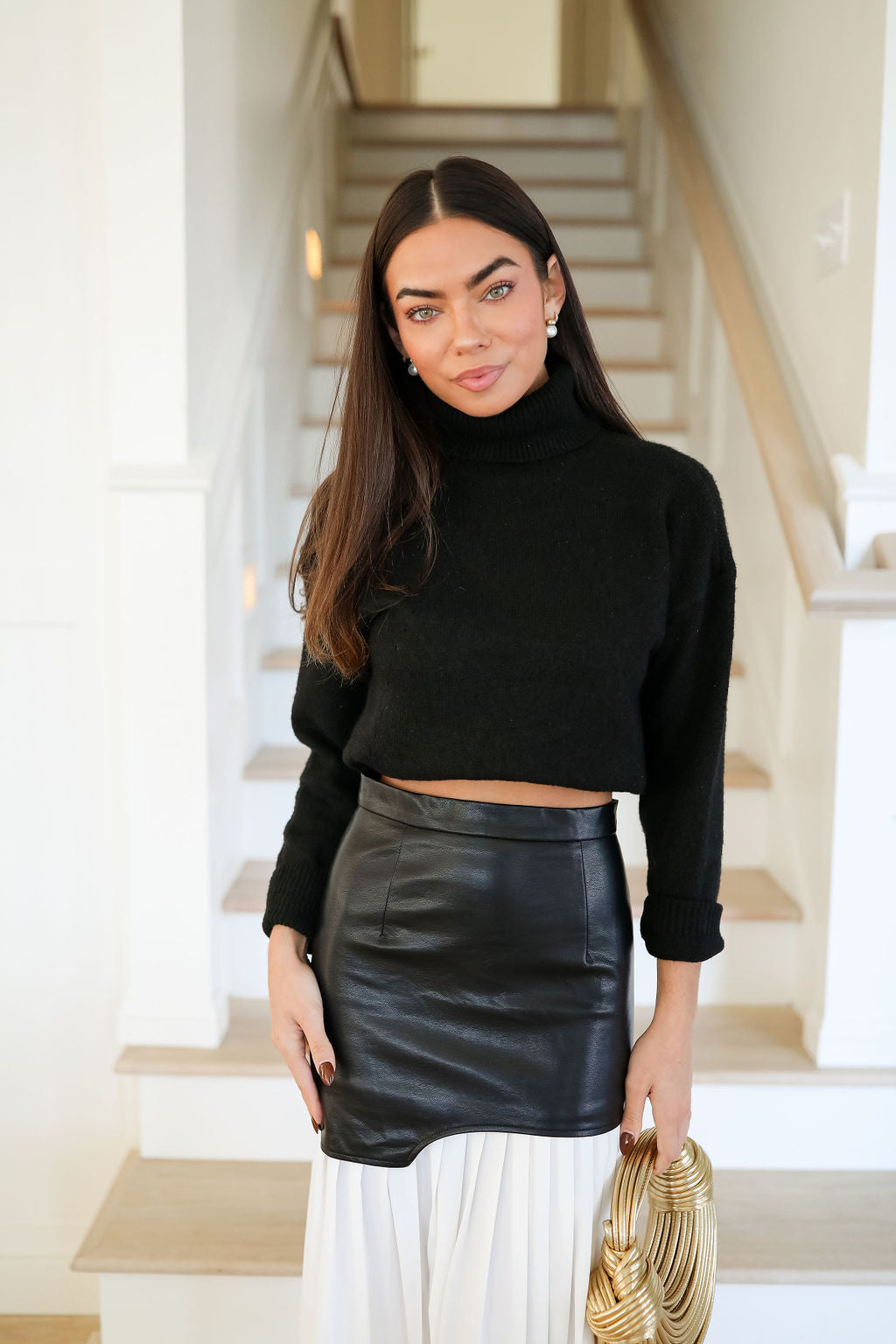 Beatrice Skirt - Black/Off White