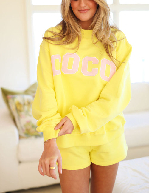 Coco Short - Yellow