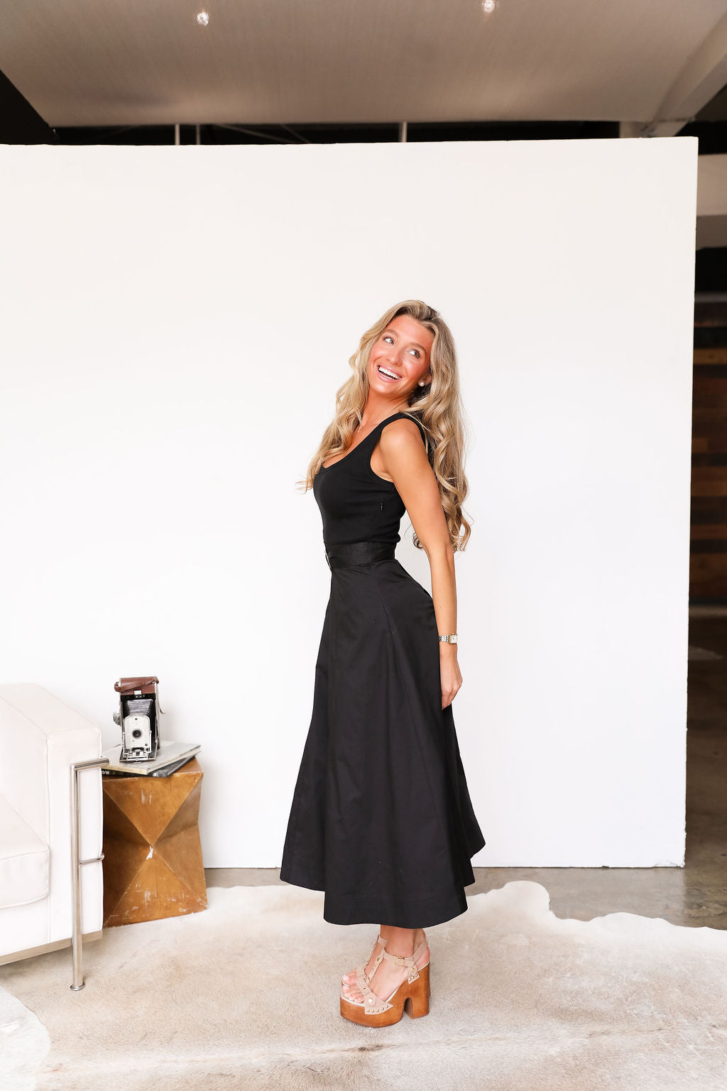 Isabella Midi - Black