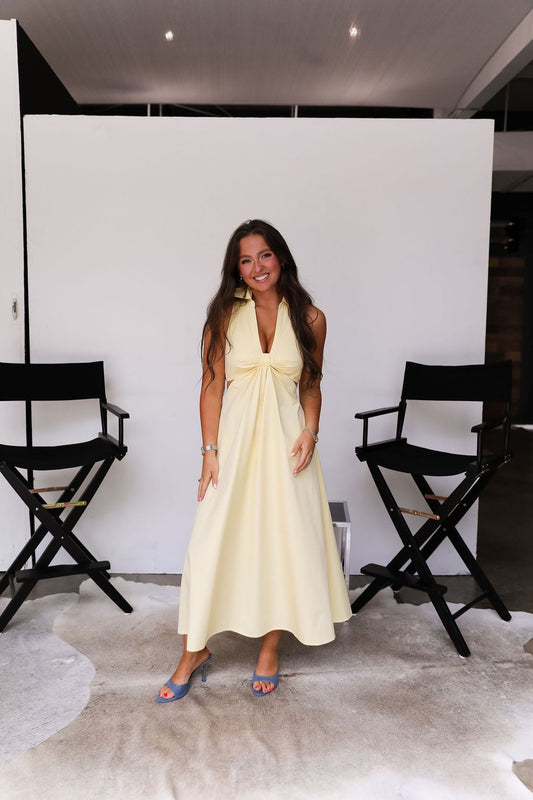 Agatha Dress - Buttercream
