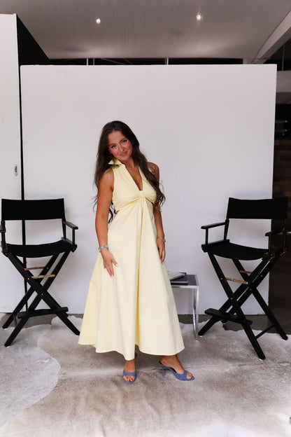 Agatha Dress - Buttercream